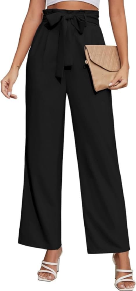 Pantalón Palazzo Negro (pierna ancha)